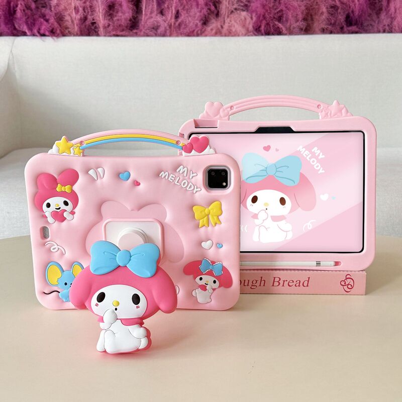 Horizontal and Vertical Support iPad Protective Case for 10Th Generation Tablet 10.2inch Cartoon Air5 9Th Generation 11inch Anti-Drop Suitable