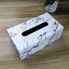 家用皮革紙巾盒 歐式餐巾抽紙盒 創意客廳桌面紙抽盒廠家批發