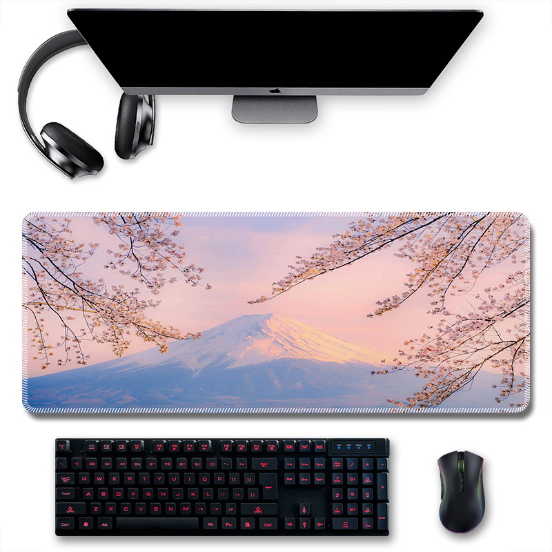 Alfombrilla de Ratón Grande US Dollar Heat Map, Borde Antideslizante, Engrosada