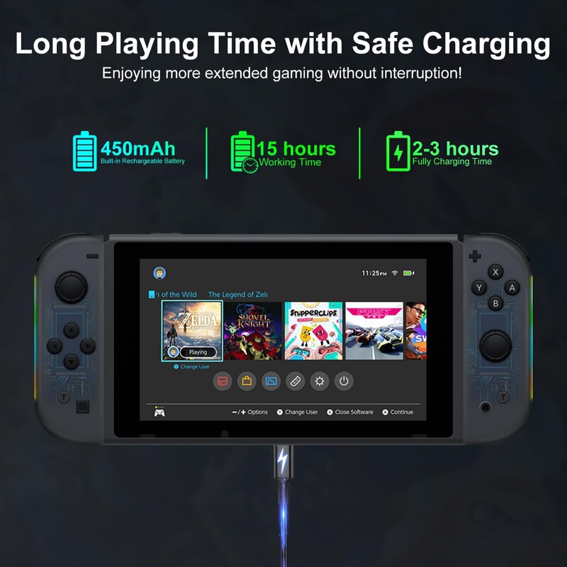For Nintendo Light Luminous Game Small Handle Joycon Switch oled Wireless Bluetooth Left and Right Somatosensory For Nintendo Light Luminous Game Small Handle Joycon Switch oled Wireless Bluetooth Left and Right Somatosensory