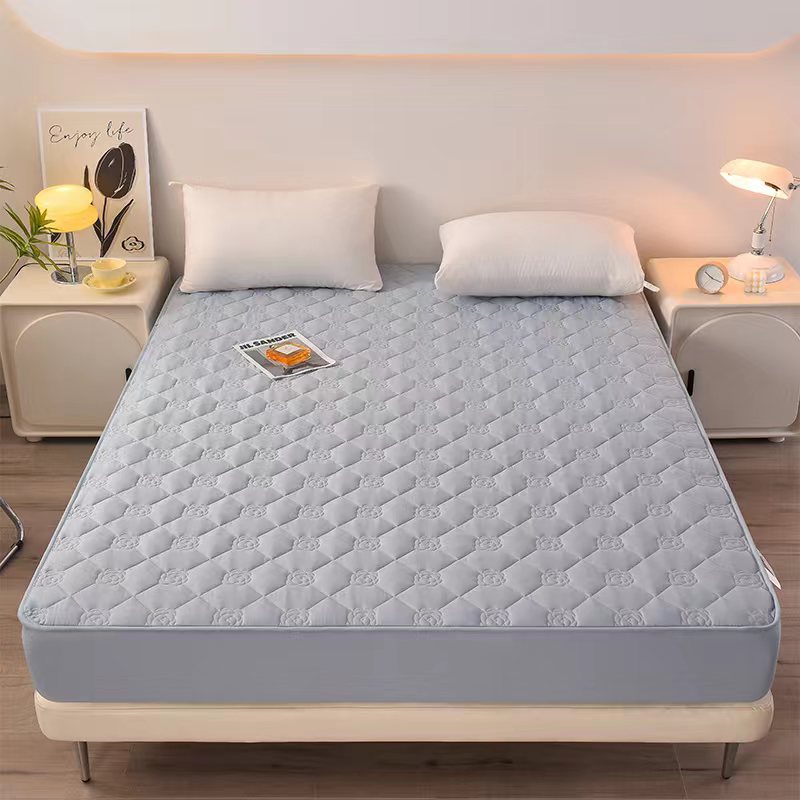 Cross-border foreign trade waterproof padded bed hat for children and the elderly urine-proof dustproof bedspread mattress Simmons protective cover wholesale