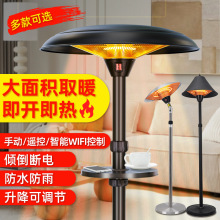 帝世朗户外电取暖器伞型立式取暖炉家用庭院大厅烤火炉室外取暖器