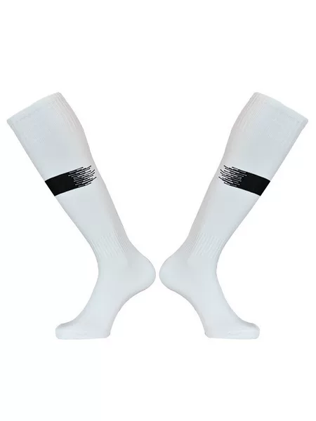 Men's Long Tube Training Non-Slip Soccer Professional Adult Thin Flat Knit Towel Bottom Long Tube Soccer Socks