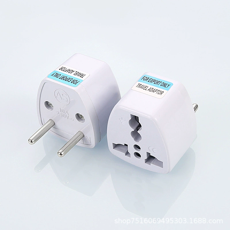 Cross-border foreign trade English/EU standard to US/AU/DE standard adaptor European standard