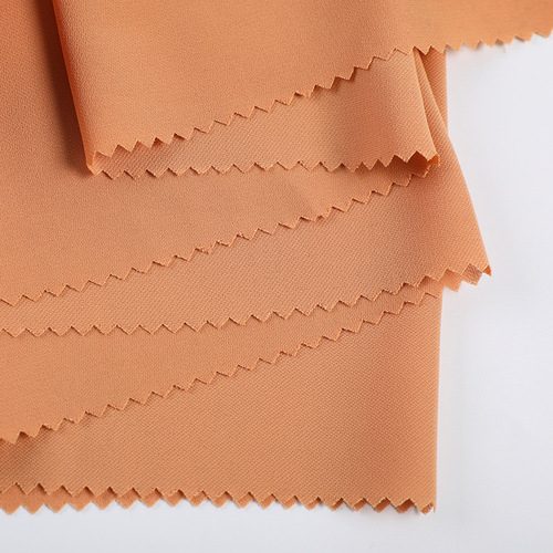 Polyester 125g Diamond Shantung Stretch Sateen Riding Sheer Fabric Spring and Summer Dress Slit Pants Fabric