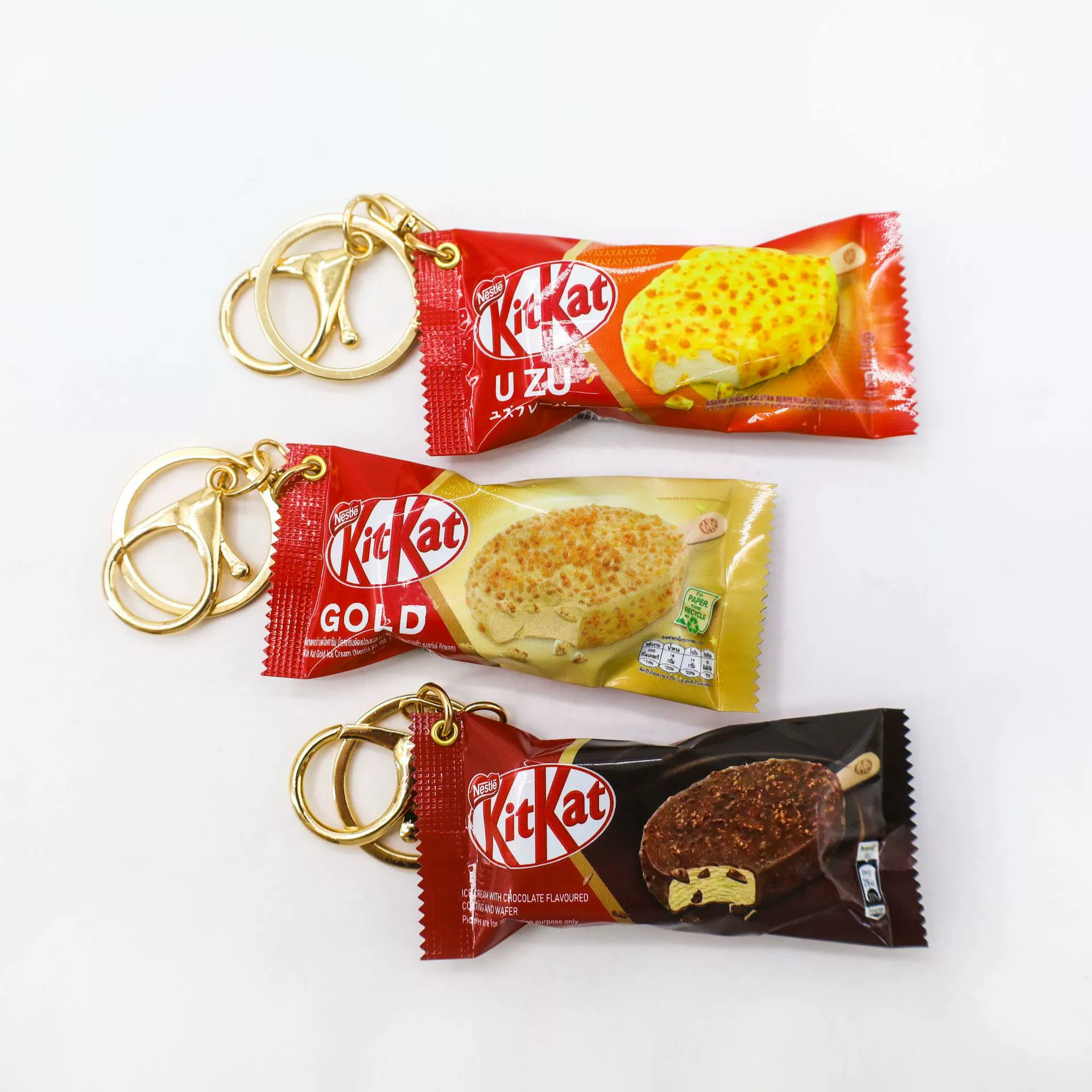 Хайохонгшу горячая модель Nestlé KitKat эскизная мороженая палочка брелок искусственное мороженое шоколадное мороженое подвеска подвешивается