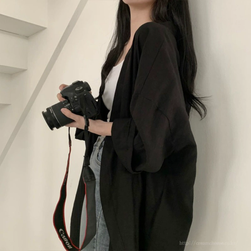 Xinyu летняя свободная куртка-кардиган в корейском стиле с длинными рукавами, рубашка, женская однотонная тонкая ветровка, солнцезащитная одежда, экспорт