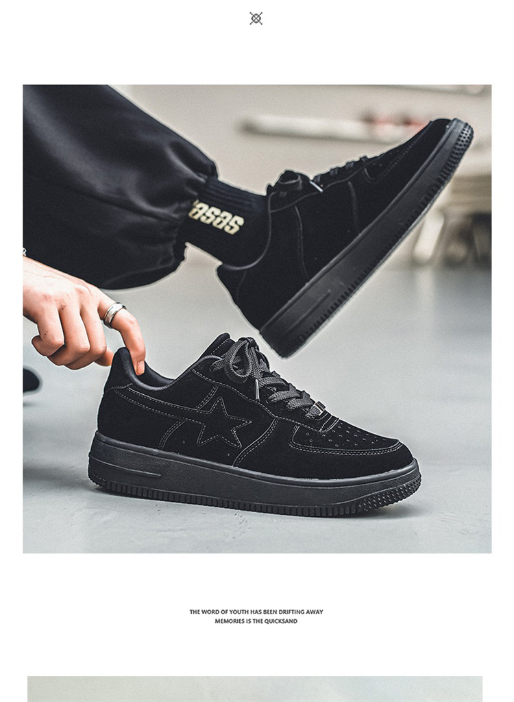 Leichte, lässige Boardschuhe für Herren in Übergröße, neue Herbst- und Winterschuhe für Studenten, schwarze Sportschuhe für das Militärtraining von Herren_voghion.com