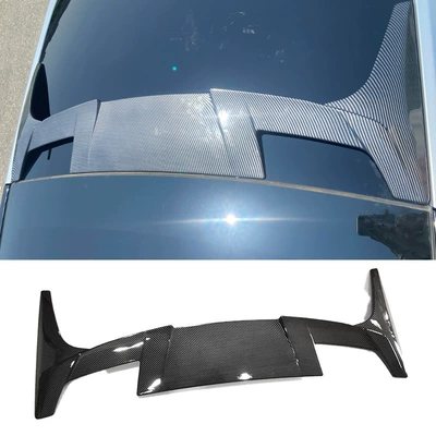 Wing Spoiler Exterior Decoration – Fixed wind wing - model3-top-wing-carbon-pattern