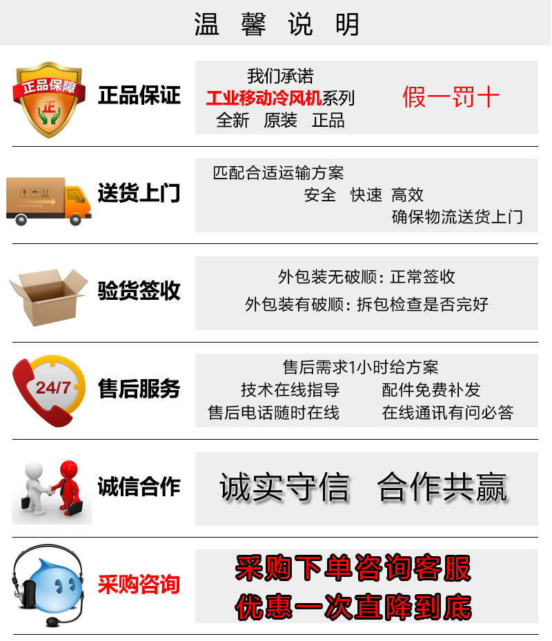 温馨说明 - 优惠