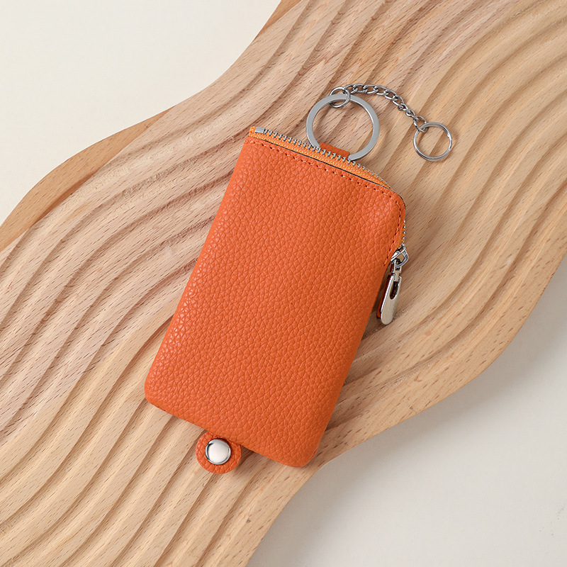 Bolsa de llaves larga mini automóvil con cremallera 3 - en - 1 bolsa de tarjetas de cambio para hombres y mujeres bolsa de almacenamiento multifuncional