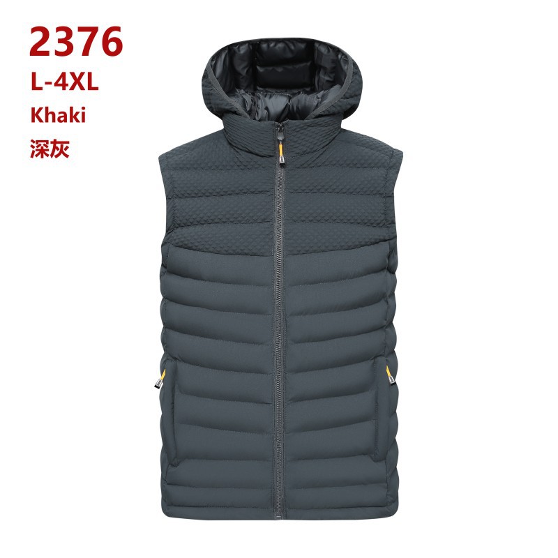 2025 chaleco de algodón de costillas otoño y invierno caliente grafeno sin mangas palpitación clip de algodón comercio exterior transfronterizo al por mayor