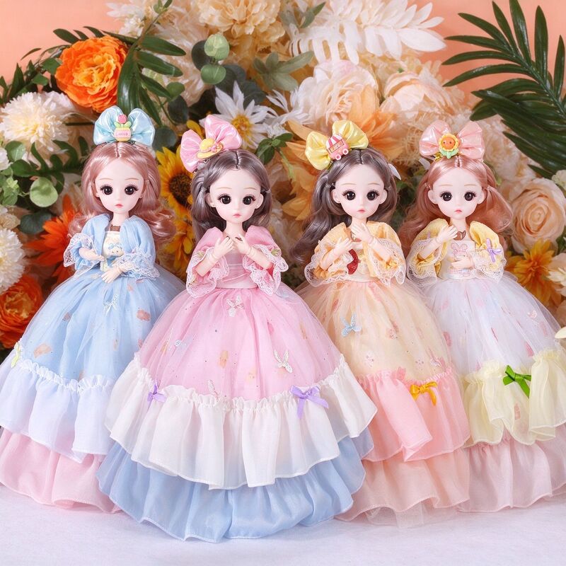 30cm Wedding Dress Music Barbie Wedding Doll Girl Gift Doll Toy Pendant Children's Smart Toy