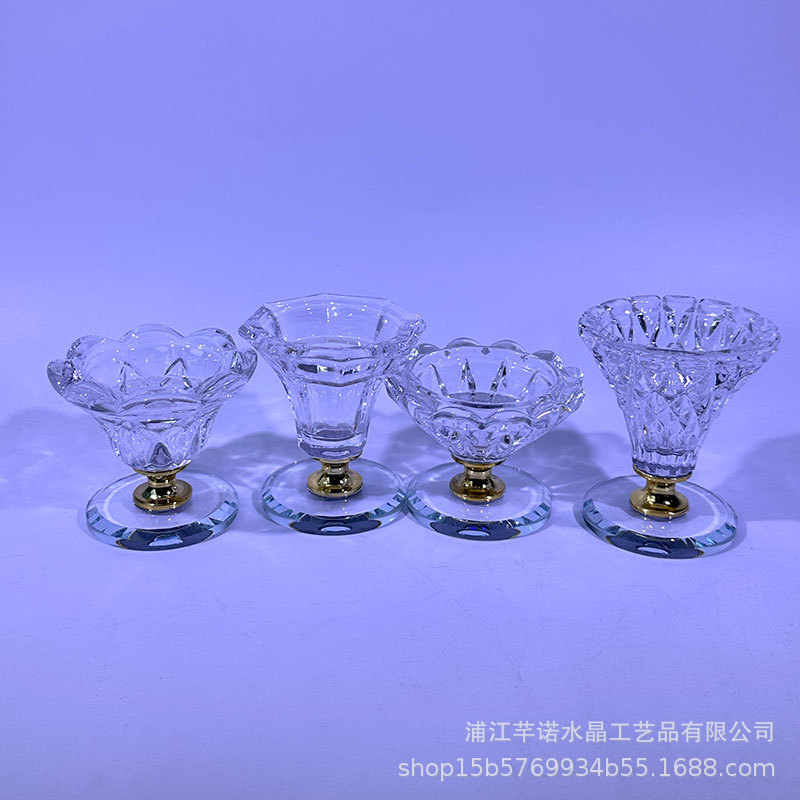 工厂直销水晶烛台香薰香炉外贸跨境烛台香薰蜡烛台批量销售厂家批