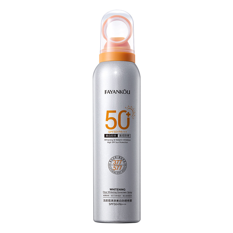Falcone Clear Whitening Sunscreen Spray SPF50 + PA + + + Protector de aislamiento UV Spray