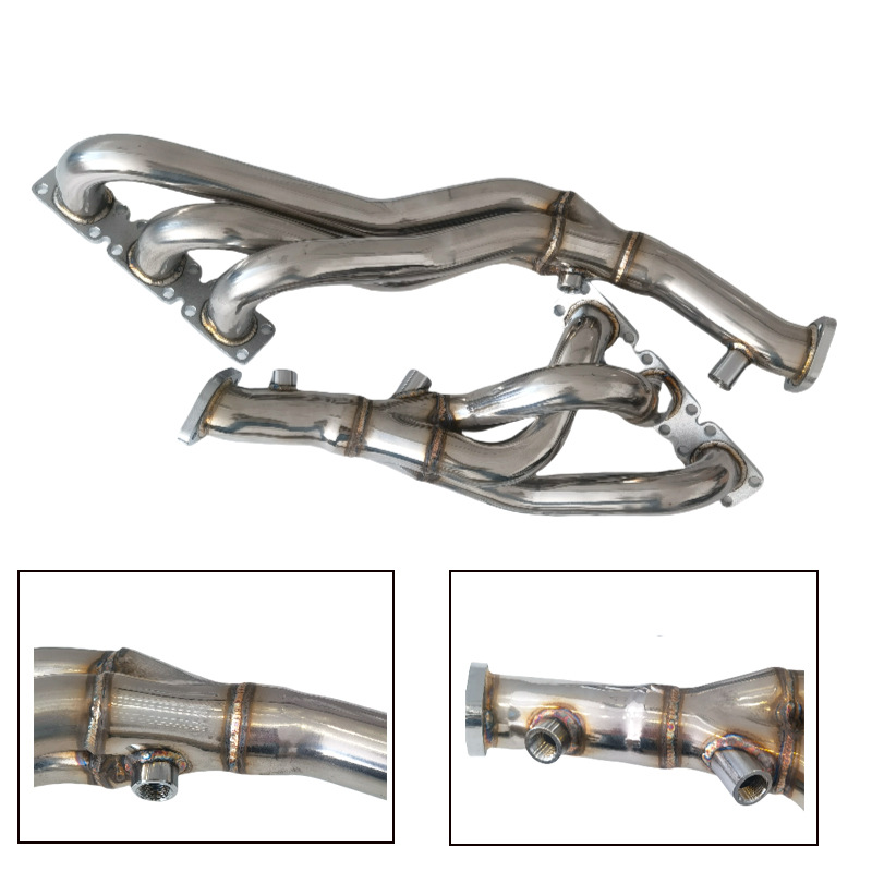 Modified Head Section Stainless Steel Exhaust Pipe Car Exhaust Manifold Kit Suitable for Bmw E46 Large Displacement