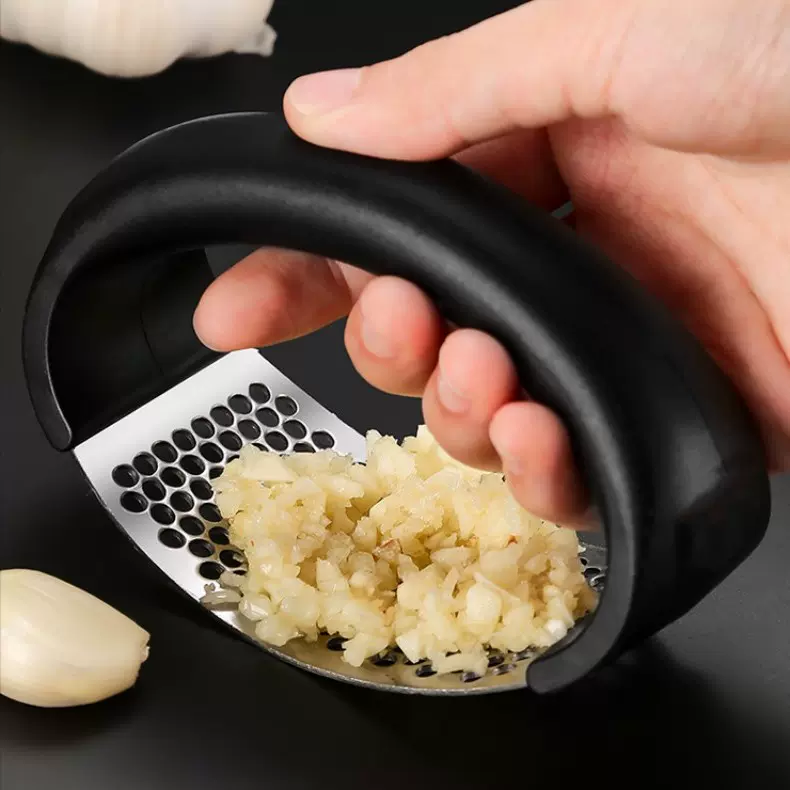 T不锈钢压蒜器手动捣蒜神器厨房多功能家用拍大蒜压蒜泥挤蒜末工