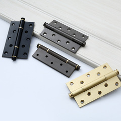 Factory direct copper hinge 4 inch 5 inch Chinese style copper hinge antique bright hinge bearing hinge furniture hinge