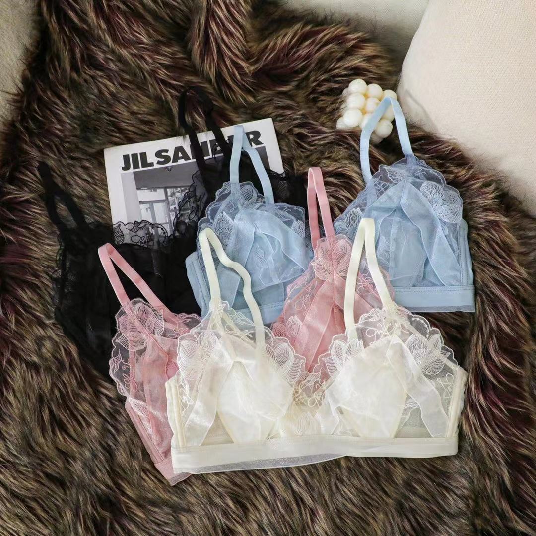 Thin push up bra