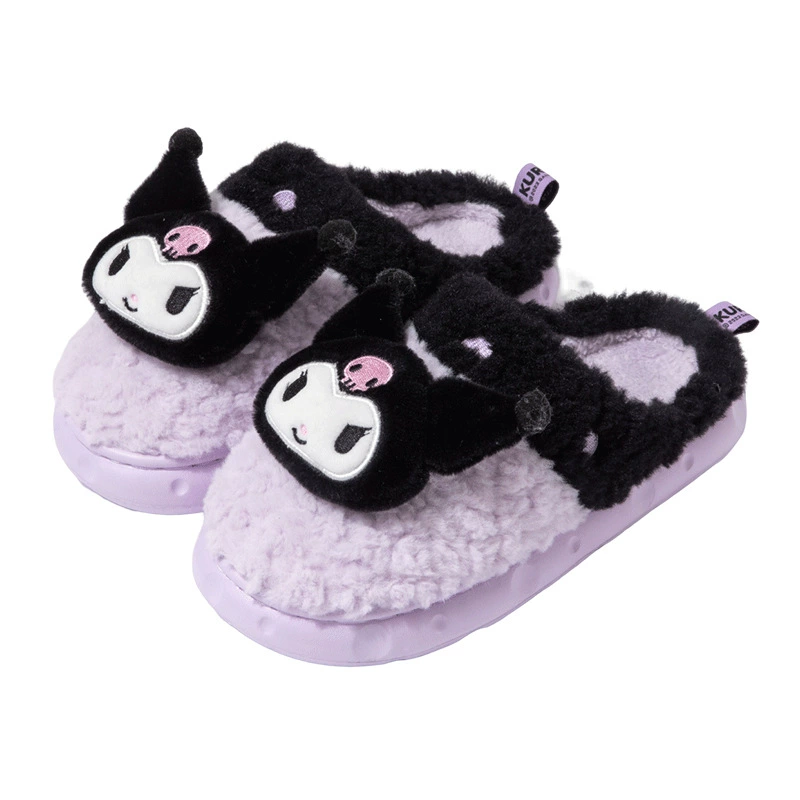 Sanrio, cartoon cute winter keep warm slippers