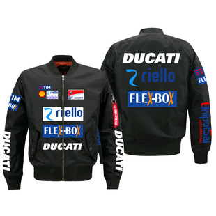 F1 Racing Suit Trendy Men's Personalized European and American Style Jacket Casual Long Sleeve Jacket for Ducati Team