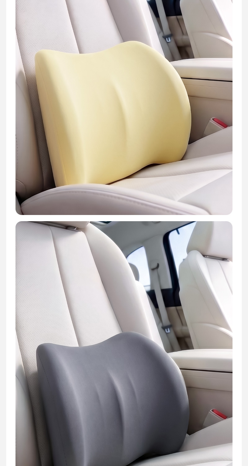 Factory Direct Sales Car Cushion Car Main Driver's Waist Support Seat Lumbar Support Lumbar Support Car Headrest Lumbar Support