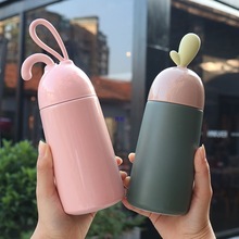 不锈钢保温杯女学生韩国创意潮流清新可爱便携软妹水杯少女心杯子