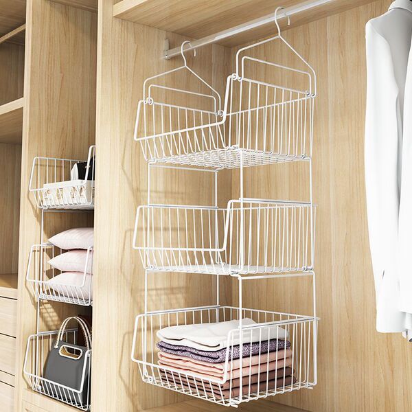 Wardrobe Hanging Hanging Hanging Strapping Flashing Shelf Staps…