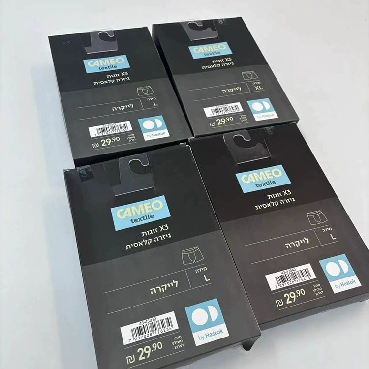 Comfortable trousers, breathable underwear, European style, mid rise