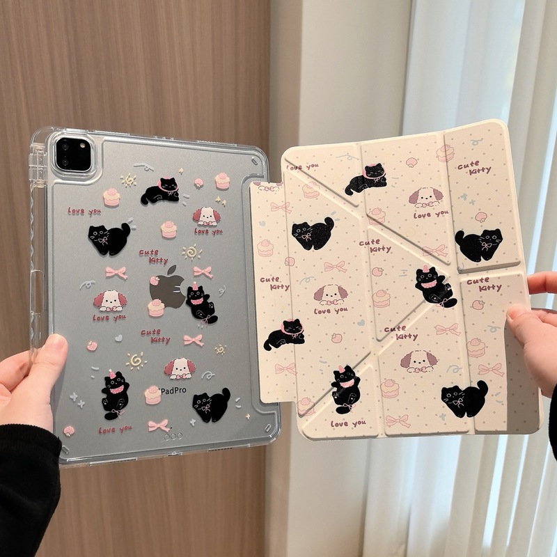2025 新型 ipad 第 11 世代保護ケース Y 折りたたみ磁気 air7 保護ケースクリアアクリル pro 11inch|undefined