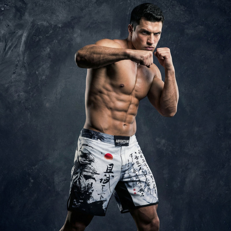 Rouhou MMA Fighting Professional Training Shorts, Quick-Dry Sports Shorts for Men, UFC Fitness, Casual Competition, Boxing Rouhou MMA Fighting Professional Training Shorts, Quick-Dry Sports Shorts for Men, UFC Fitness, Casual Competition, Boxing
