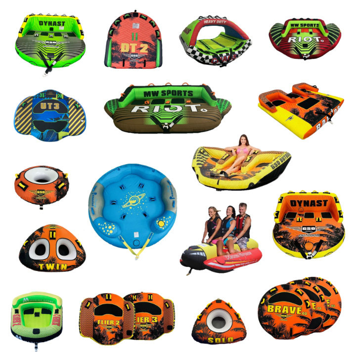 30 in stock new inflatable drag water inflatable sofa speedboat drag loop banana boat flying fish backrest
