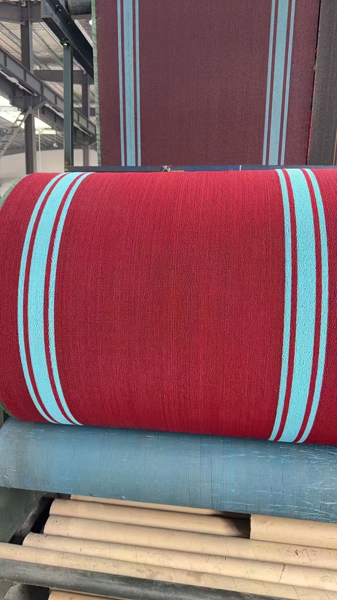 Car Floor Mats Solvent-Free Wire Ring Wholesale Roll Material Factory Direct Hair Anti-Slip Double Stripes