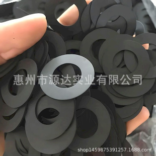 Rubber screw flat gasket round waterproof washer silicone waterproof sealing gasket black O-type meson gasket