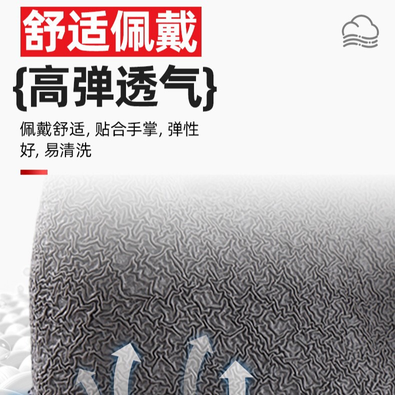 星宇厂家乳胶劳保手套耐磨防滑透气防护手套工地上用干活搬运手套|undefined