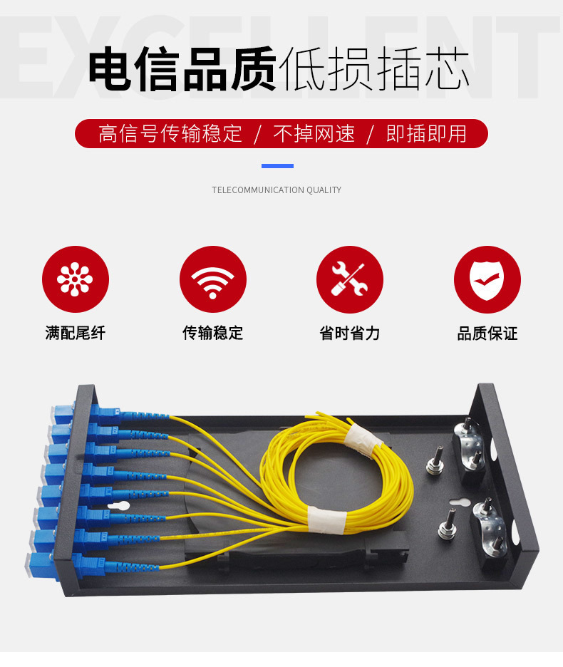 4口光纤盒SC、FC、LC、单模多模光纤终端盒壁挂式4芯光缆终端盒-阿里巴巴