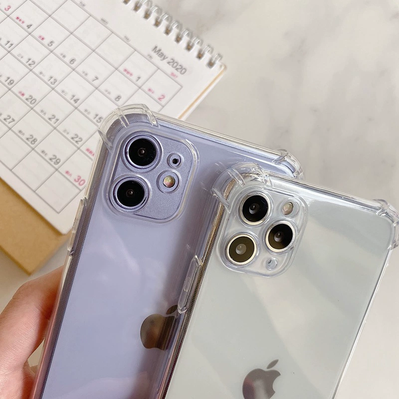 Яблоко, защитные уголки, чехол для телефона, прозрачный iPhone 15, силиконовый совместимый мягкий каблук, защита от падения, iphone, 13