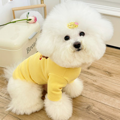秋冬服新型ベルベットペット犬服テディ比熊貴賓雪納瑞小型犬徳毛二足服