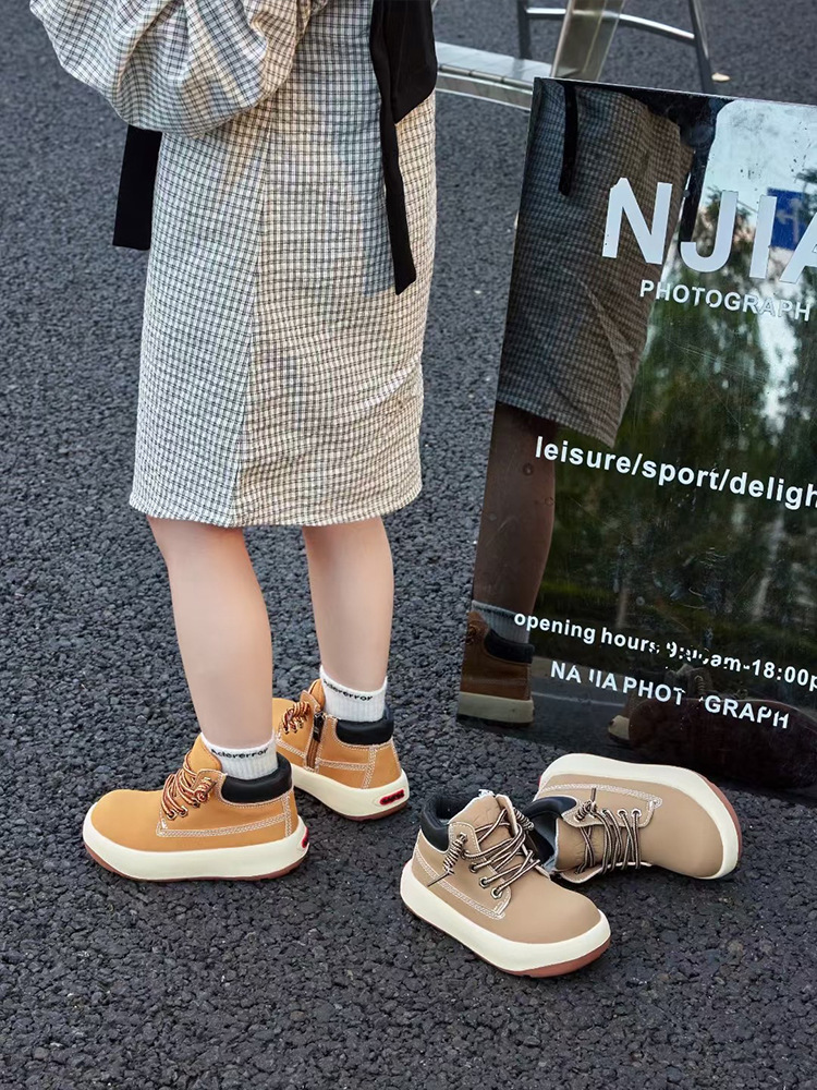Kinderschuhe Im Martin Look Jungen Und Mädchen Weiche Sohle_voghion.com