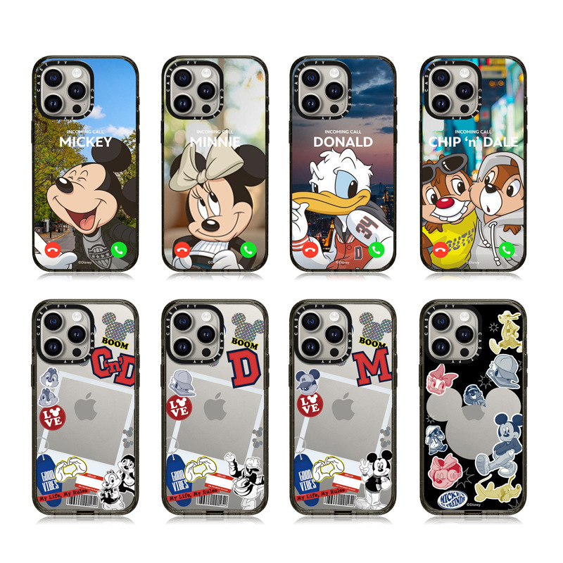High-Quality Mickey and His Friends Phone Case Suitable for Apple iPhone 17 Pro Max, 14 Protective Cover, 15