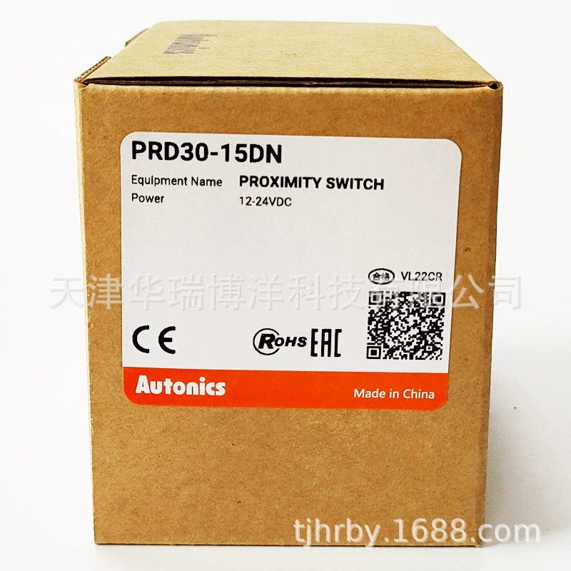 Датчик приближения Autonics PRD30-15DN M30, экранированный цилиндрический бесконтактный переключатель диаметром 15 мм