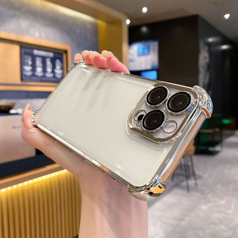 Suitable for Huawei Nova 12 Electroplated Transparent Mobile Phone Case, Full-Cover Protective Film, Four-Corner Anti-Fall Protection Wholesale Case Suitable for Huawei Nova 12 Electroplated Transparent Mobile Phone Case, Full-Cover Protective Film, Four-Corner Anti-Fall Protection Wholesale Case