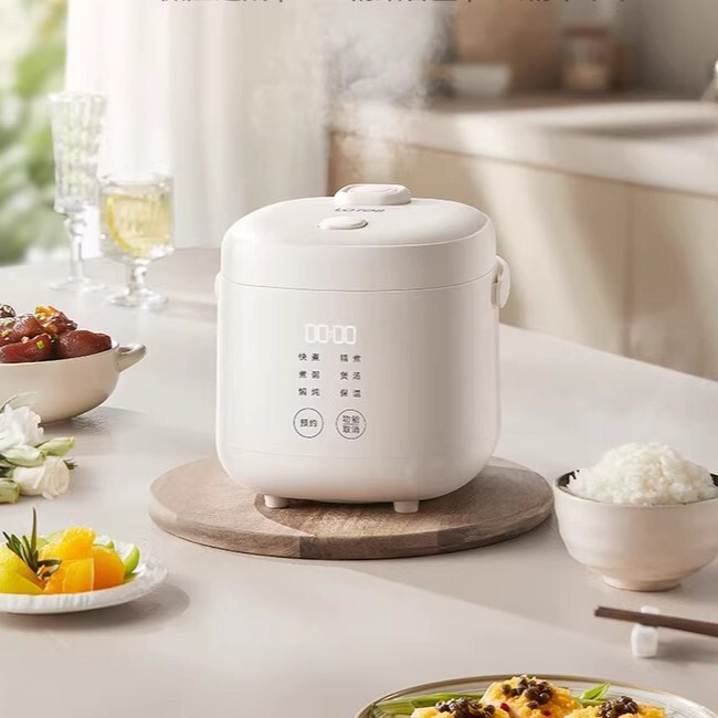 ローター ミニ炊飯器 家庭用小型 1人用 2～3人用 2025年新型小型炊飯器|undefined