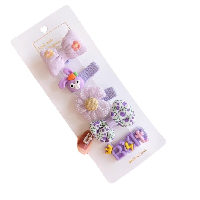 Hermoso cabello no dañino bebé pequeño clip de cabello bebé clip de cabello para niños clip de cabello para niña pequeña clip de cabello BB