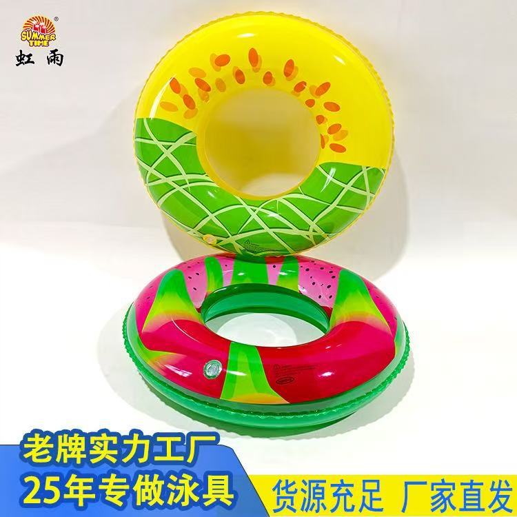 Inflatable ecological swimming ring for children and adults PVC