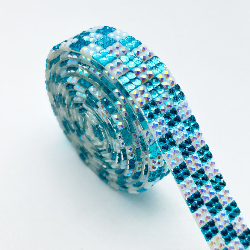 Barra de diamante de fusión en caliente barra de diamante autoadhesiva accesorios de joyería resina de diamante DIY material al por mayor