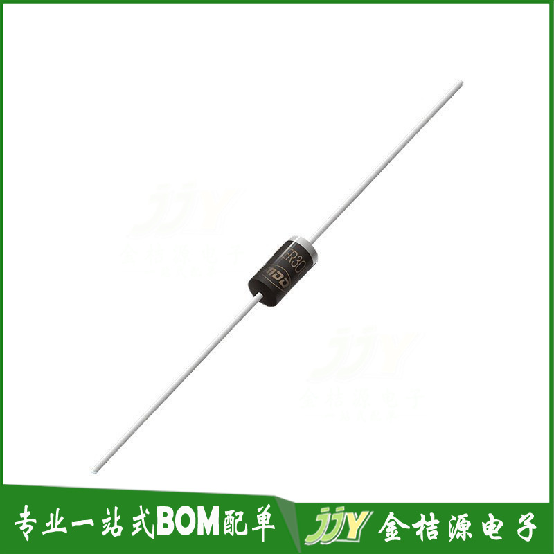 厂家直销MDD品牌HER308高效率二极管DO-201AD封装3A1000V现货供应