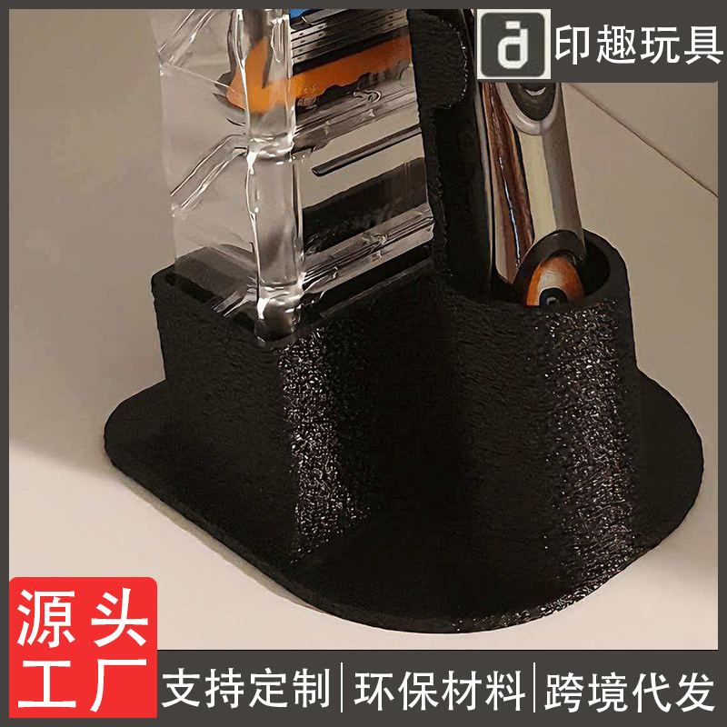 Bathroom Countertop Razor Storage Rack Manual Razor Holder Washbasin Organizer Home Bathroom Accessories