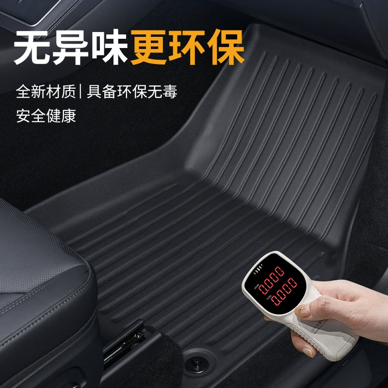 Tesla, коврик для пола, экологичный багажный коврик, новая коллекция, из ТПЭ, 3D