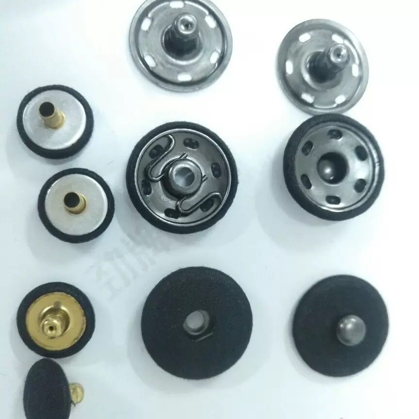 厂价直销布包啪钮 10MM-21MM 金属纽扣 四合一啪钮